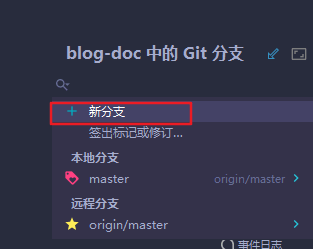 新建分支图片